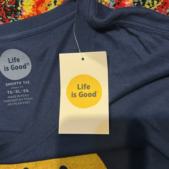 Life is Good Smooth Tee Mens XL NWT - Picture 4 of 5